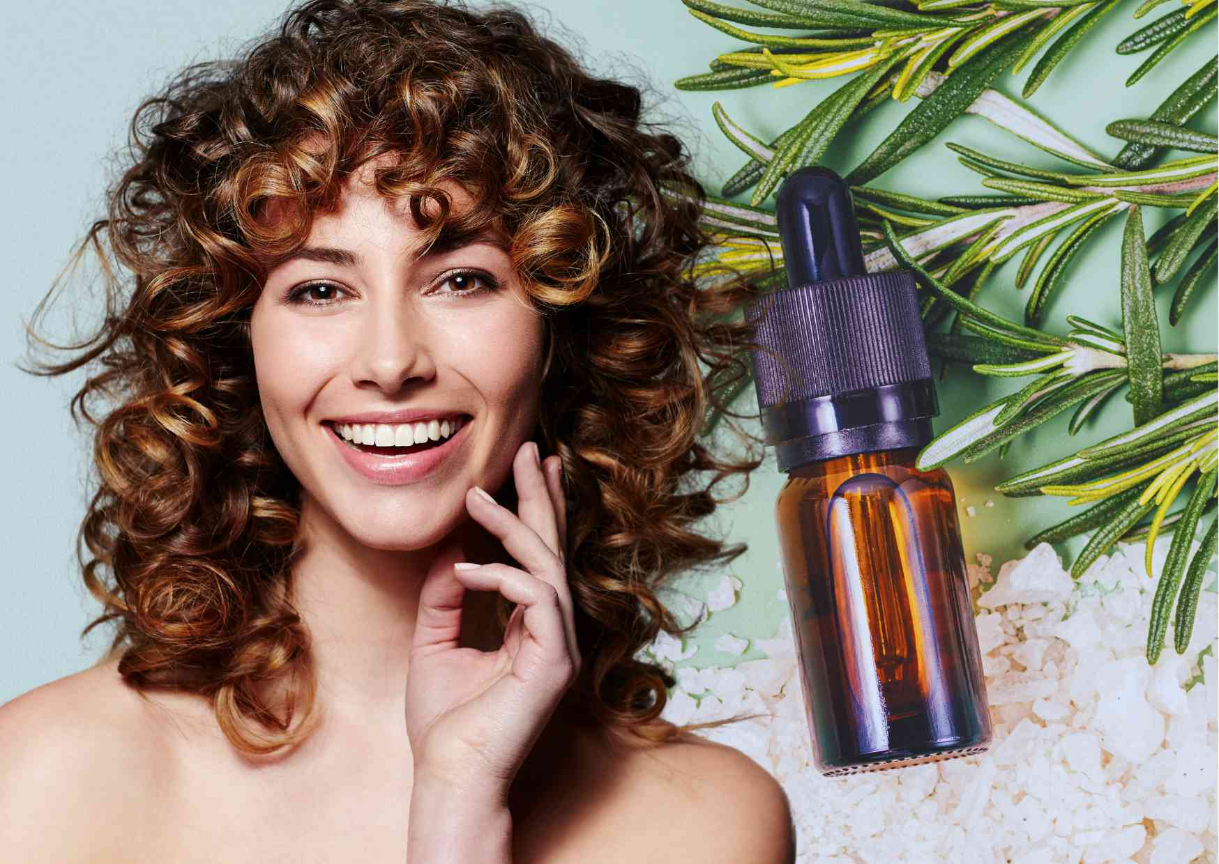 Olio Essenziale di Rosmarino per la Crescita dei Capelli